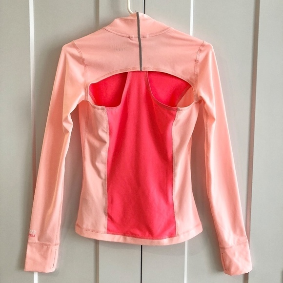 Hollister, Sport, Athletic, Racerback, 1/4 zip, Long Sleeve, Fitted, Top, Size S - Picture 2 of 12